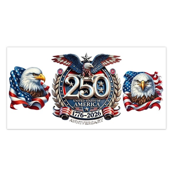 Other - 250th Semiquincentennial Anniversary USofA 1776 - 2026 | Bumper Sticker